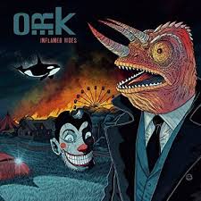 O.R.K. - Split Seams/Vikt Hörn Inflamed Rides (Blue) in the group VINYL / Pop-Rock at Bengans Skivbutik AB (5588383)