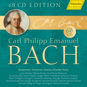 Bach C P E - Complete Edition in the group CD / New releases at Bengans Skivbutik AB (5589004)
