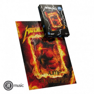 Metallica - Jigsaw Puzzle 1000 Pieces - Fire Demon in the group MERCHANDISE / Puzzle / Heavy Metal at Bengans Skivbutik AB (5589203)