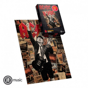 Ac/Dc - Jigsaw Puzzle 1000 Pieces - Angus Collage in the group MERCHANDISE / Puzzle / Heavy Metal at Bengans Skivbutik AB (5589204)