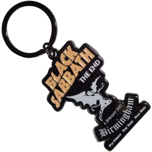 Black Sabbath - The End Keychain in the group MERCHANDISE / Keyring / Heavy Metal at Bengans Skivbutik AB (5589217)