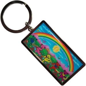 Grateful Dead - Rainbow Keychain in the group MERCHANDISE / Keyring / Pop-Rock at Bengans Skivbutik AB (5589238)