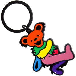 Grateful Dead - Pink Body Dancing Bear Keychain in the group MERCHANDISE / Keyring / Pop-Rock at Bengans Skivbutik AB (5589248)