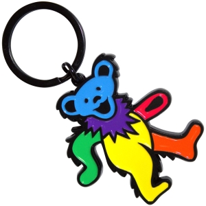 Grateful Dead - Yellow Body Dancing Bear Keychain in the group MERCHANDISE / Keyring / Pop-Rock at Bengans Skivbutik AB (5589250)