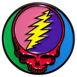 Grateful Dead - Multicoloured Steal Your Face Pin Badge in the group MERCHANDISE / Pin-Button Badge / Pop-Rock at Bengans Skivbutik AB (5589253)