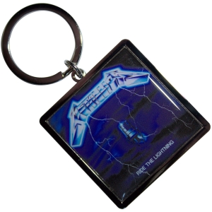 Metallica - Ride The Lightning Keychain in the group MERCHANDISE / Keyring / Heavy Metal at Bengans Skivbutik AB (5589263)