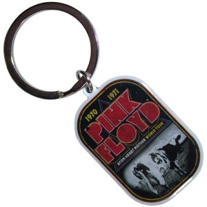 Pink Floyd - Atom Heart Mother World Tour Keychain in the group MERCHANDISE / Keyring / Pop-Rock at Bengans Skivbutik AB (5589270)