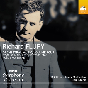 Richard Flury - Orchestral Music, Vol. 4 in the group CD / New releases at Bengans Skivbutik AB (5589318)