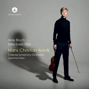 Hans Christian Aavik & Odense Symphony Orchestra - Bruch & Tüür: Violin Concertos in the group CD / Klassiskt at Bengans Skivbutik AB (5589321)