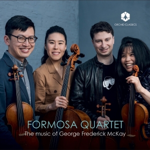 Formosa Quartet - The Music Of George Frederick Mckay in the group CD / Klassiskt at Bengans Skivbutik AB (5589322)