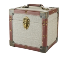 Vinyl Storage - 7 Inch 50 Record Carry Case - Grey Fabric in the group OTHER / Vinyltillbehör at Bengans Skivbutik AB (5589558)