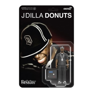 J Dilla - Reaction Figures Wave 1 J Dilla (Donuts - Smile Album Cover) in the group MERCHANDISE / Merch / Hip Hop-Rap at Bengans Skivbutik AB (5589743)