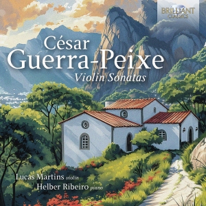 César Guerra-Peixe - Violin Sonatas in the group CD / New releases at Bengans Skivbutik AB (5589853)
