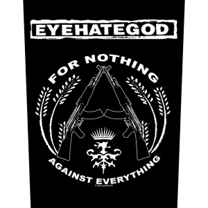 Eyehategod - For Nothing Back Patch in the group MERCHANDISE / Patch / Heavy Metal at Bengans Skivbutik AB (5590299)