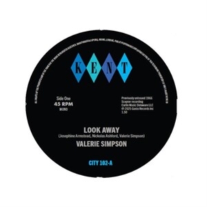 Valerie Simpson - Look Away / It's Just Love in the group VINYL / Pop-Rock at Bengans Skivbutik AB (5590965)