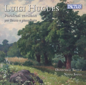 Luigi Hugues - Parafrasi Verdiane Per Flauto E Pia in the group CD / New releases at Bengans Skivbutik AB (5591843)
