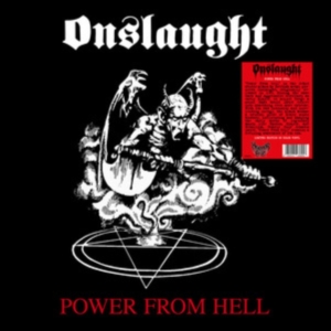 Onslaught - Power From Hell (Red Vinyl) in the group VINYL / Pop-Rock at Bengans Skivbutik AB (5592213)