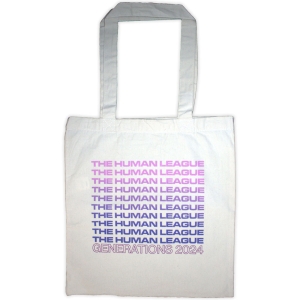Human League - Generations Tour 24 Natrl Tote Bag in the group MERCHANDISE / Merch / Pop-Rock at Bengans Skivbutik AB (5592255)