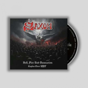 Saxon - Hell, Fire And Damnation - Eagles Over Hellfest in the group OTHER / Övrigt / at Bengans Skivbutik AB (5592980)