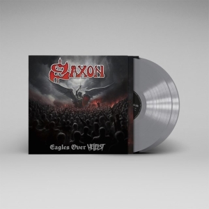 Saxon - Eagles Over Hellfest (Silver Coloured Vinyl LP) in the group VINYL / Hårdrock at Bengans Skivbutik AB (5592981)