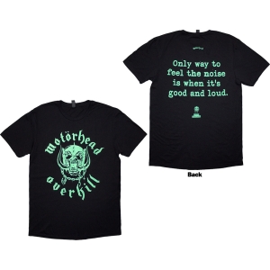 Motorhead - Overkill Lyric Uni Bl T-Shirt in the group MERCHANDISE / T-shirt / Heavy Metal at Bengans Skivbutik AB (5593188r)