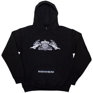 Radiohead - Bearhead Crest Uni Bl Hoodie in the group OTHER / Övrigt / at Bengans Skivbutik AB (5593196r)