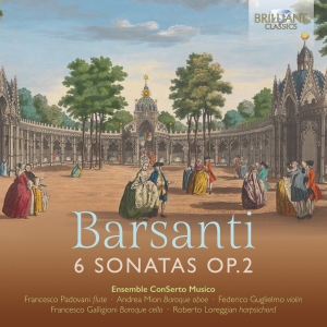 Francesco Barsanti - 6 Sonatas, Op. 2 in the group CD / New releases at Bengans Skivbutik AB (5593261)