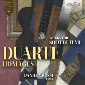 John Duarte - Homages, Works For Guitar Solo in the group CD / New releases at Bengans Skivbutik AB (5593266)
