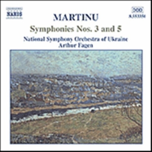 Martinu Bohuslav - Symphonies 3 & 5 in the group OUR PICKS / Christmas gift tip CD at Bengans Skivbutik AB (562152)