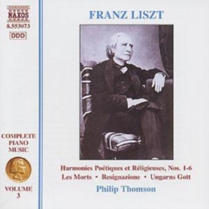 Liszt Franz - Piano Music Vol 3 in the group Externt_Lager / at Bengans Skivbutik AB (570798)