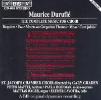 Durufle Maurice - Requiem in the group OUR PICKS / Christmas gift tip CD at Bengans Skivbutik AB (580061)