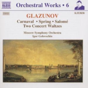 Glazunov Alexander - Orch Works Vol 6 in the group Externt_Lager / at Bengans Skivbutik AB (580182)