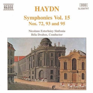 Haydn Joseph - Symphony Vol 15 Nos 72, 93 & 9 in the group OUR PICKS / Christmas gift tip CD at Bengans Skivbutik AB (583211)