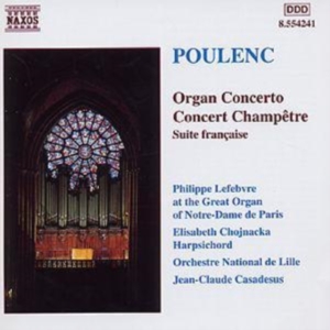 Poulenc Francis - Organ Concerto in the group Externt_Lager / at Bengans Skivbutik AB (584733)