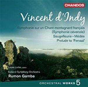 D Indy - Orchestral Works Vol 5 in the group Externt_Lager /  at Bengans Skivbutik AB (587171)