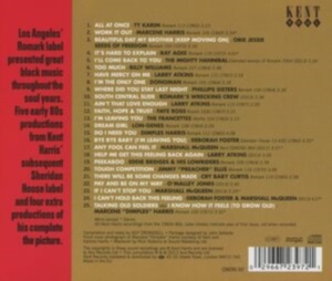 Various Artists - Romark Records: Kent Harris' Soul S in the group CD / Pop-Rock,RnB-Soul at Bengans Skivbutik AB (587299)