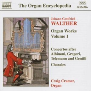 Walther Johann Gottfried - Organ Works Vol 1 in the group Externt_Lager / at Bengans Skivbutik AB (588504)