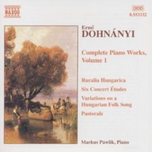 Dohnanyi Ernst - Complete Piano Works Vol 1 in the group Externt_Lager / at Bengans Skivbutik AB (588509)