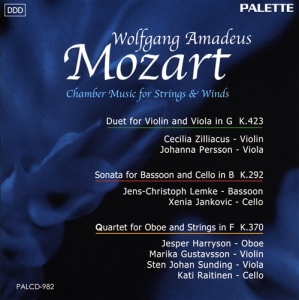 Mozart Wa - Chamber Music For Winds Vol2 in the group OUR PICKS / Christmas gift tip CD at Bengans Skivbutik AB (588862)