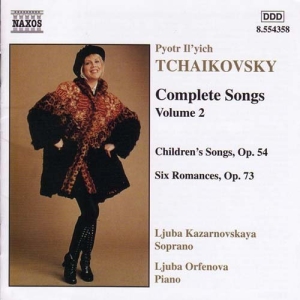 Tchaikovsky Pyotr - Complete Songs Vol 2 in the group OUR PICKS / Christmas gift tip CD at Bengans Skivbutik AB (589618)