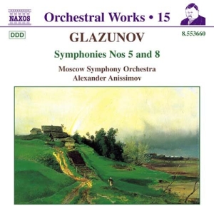 Glazunov Alexander - Symphonies 5 & 8 in the group OUR PICKS / Christmas gift tip CD at Bengans Skivbutik AB (590951)