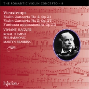 Vieuxtemps - The Romantic Violin Concerto Vol 8 in the group Externt_Lager / at Bengans Skivbutik AB (593255)