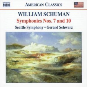 Schuman William - Symphonies 7&10 in the group Externt_Lager / at Bengans Skivbutik AB (598574)