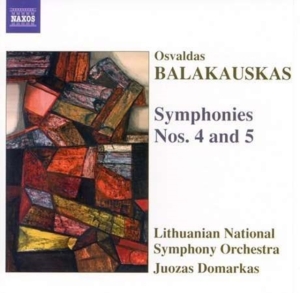 Balakauskas - Symphonies 4 & 5 in the group Externt_Lager / at Bengans Skivbutik AB (600529)