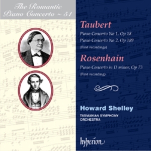 Taubert / Rosenhain - Romantic Piano Concerto Vol 51 in the group Externt_Lager / at Bengans Skivbutik AB (601011)