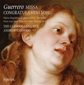 Guerrero - Missa Congratulamini Mihi in the group Externt_Lager /  at Bengans Skivbutik AB (601014)