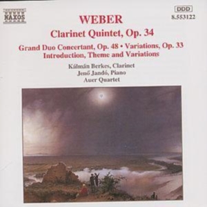 Weber Carl Maria Von - Clarinet Works in the group Externt_Lager / at Bengans Skivbutik AB (612773)