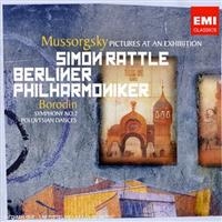 Sir Simon Rattle/Berliner Phil - Mussorgsky: Pictures At An Exh in the group CD / Klassiskt at Bengans Skivbutik AB (618439)