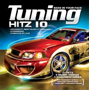 Blandade Artister - Tuning Hitz 10 Cd+Dvd in the group Externt_Lager /  at Bengans Skivbutik AB (622123)