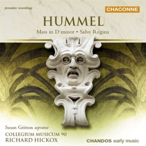 Hummel - Mass In D Minor / Salve Regina in the group Externt_Lager /  at Bengans Skivbutik AB (624346)